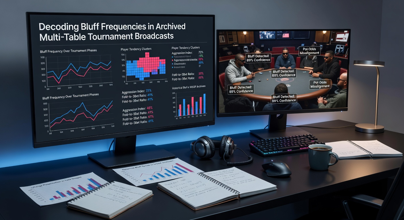 Detaillierte Auswertung von Betting-Patterns und Bluff-Frequenzen aus alten Multi-Table-Turnier-Aufzeichnungen