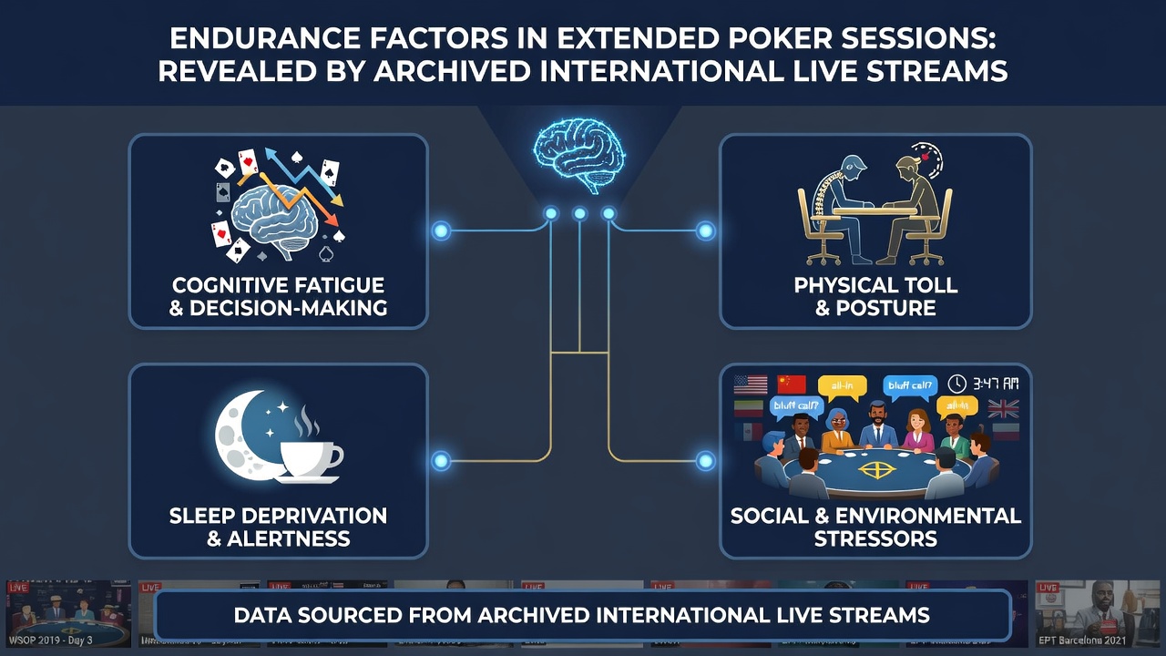 Internationale Live-Stream-Aufzeichnungen zu Poker-Ausdauer