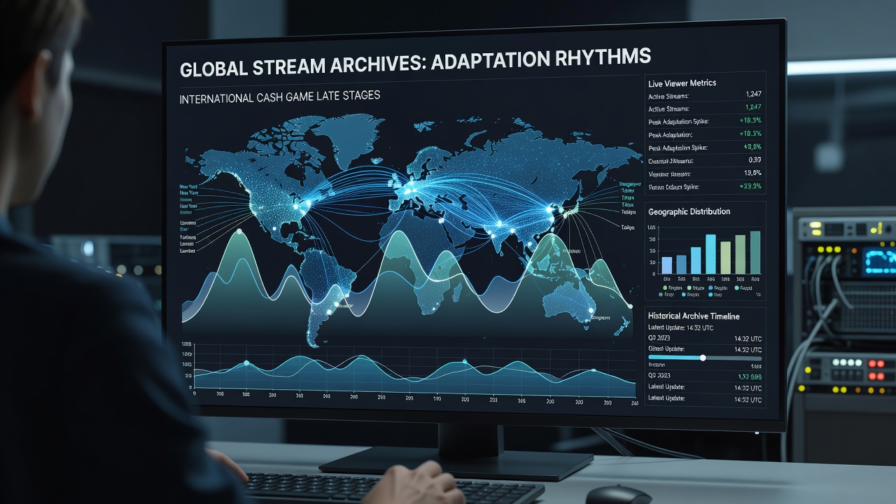 Internationale Cash-Game-Streams dokumentieren taktische Veränderungen in langen Sessions