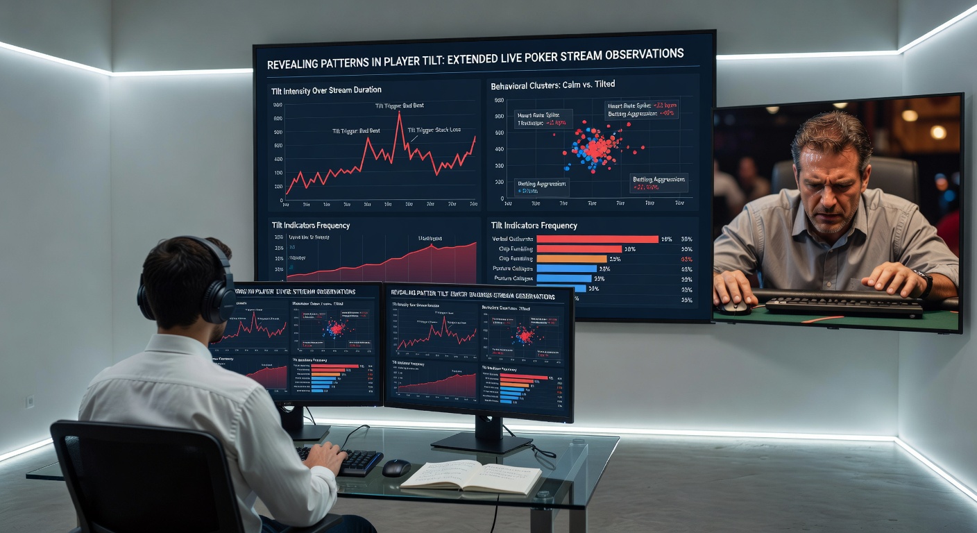 Analyse von Poker-Stream-Daten mit Fokus auf Tilt-Indikatoren